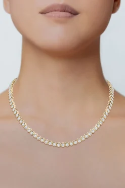 Natori Necklaces|Indochine-Indochine Diamond Tennis Necklace