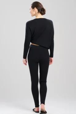 Natori Spa & Wellness|Lounge Bottoms-Indulge Cotton Knit Leggings