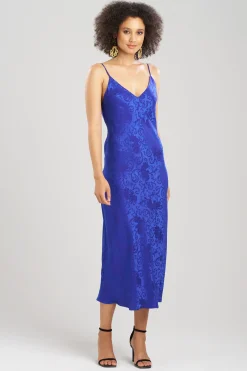 Natori Dresses|Gowns-Ines Jacquard Silk Gown