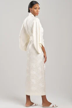 Natori Robes & Kimonos-Ines Jacquard Silk Tassel Robe