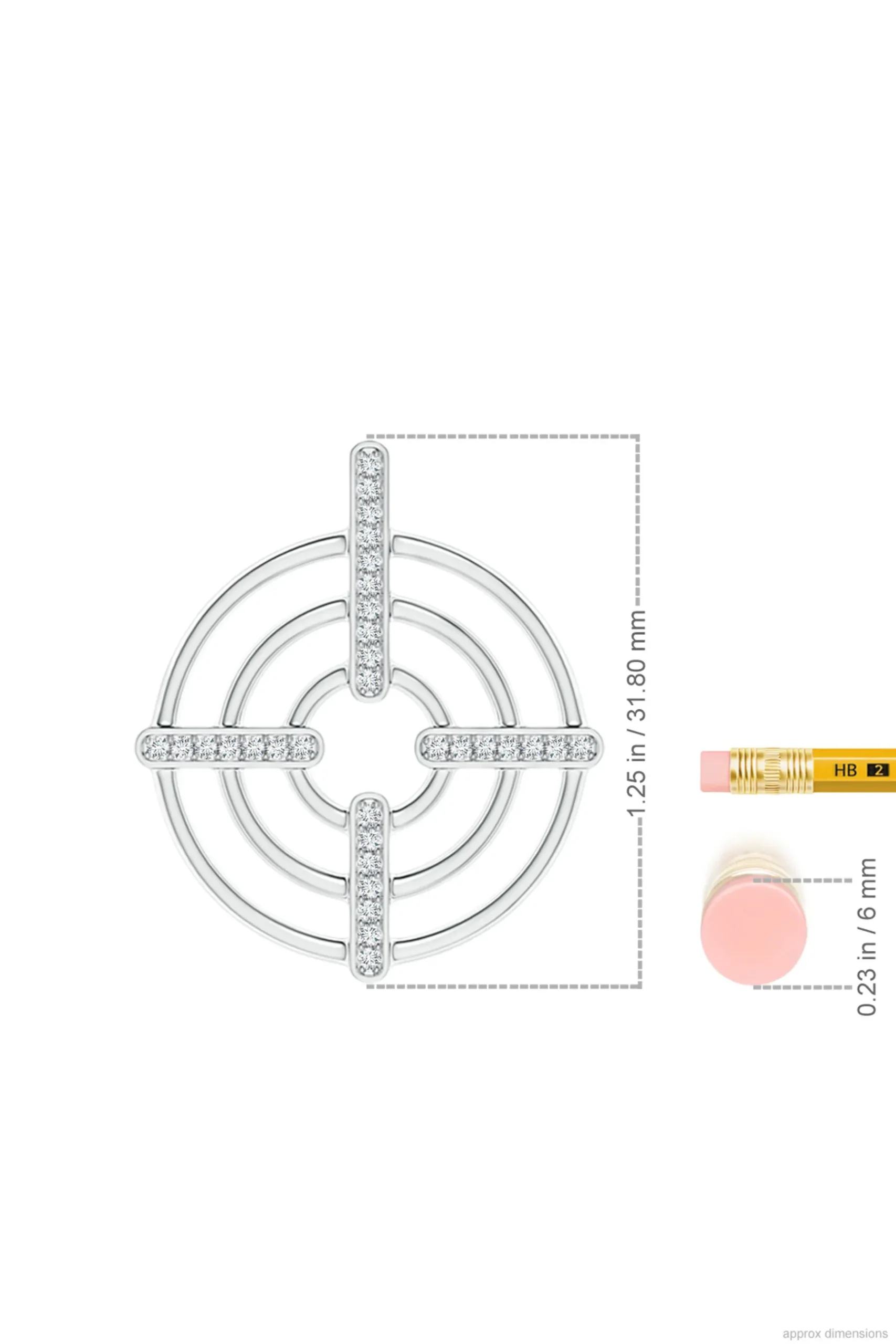 Natori Necklaces|Infinity-Infinity Concentric Circle 14K Gold Pendant Necklace
