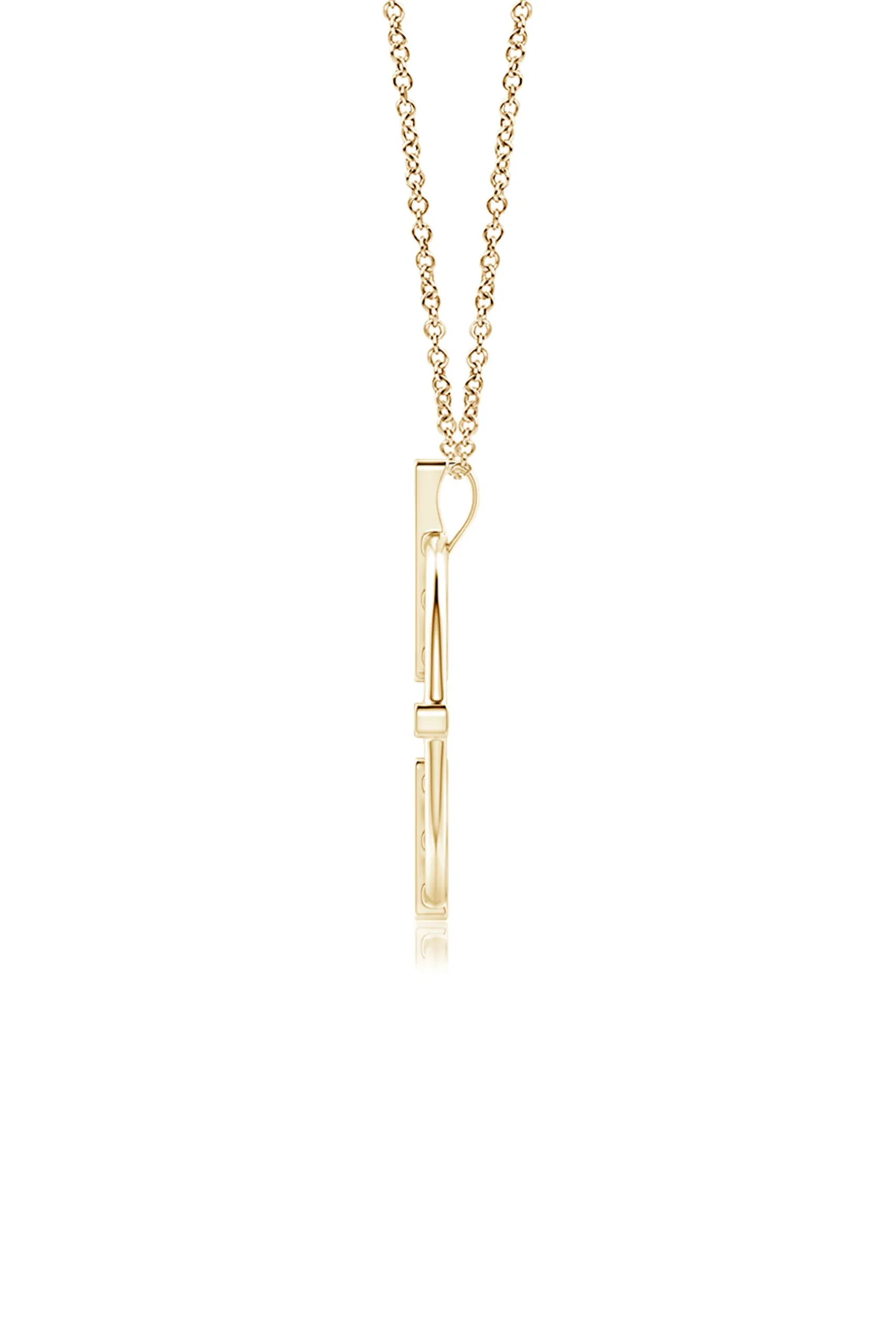 Natori Necklaces|Infinity-Infinity Concentric Circle 14K Gold Pendant Necklace