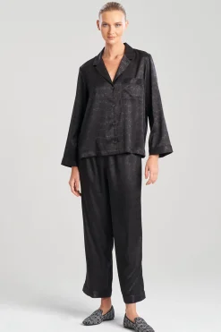 Natori Plus Sizes|Pajama Sets-Infinity Jacquard PJ