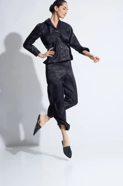 Natori Plus Sizes|Pajama Sets-Infinity Jacquard PJ