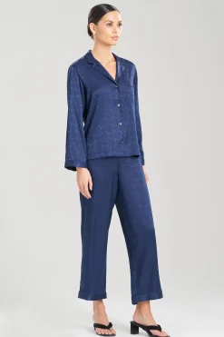 Natori Plus Sizes|Pajama Sets-Infinity Jacquard PJ