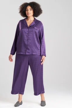 Natori Plus Sizes|Pajama Sets-Infinity Jacquard PJ