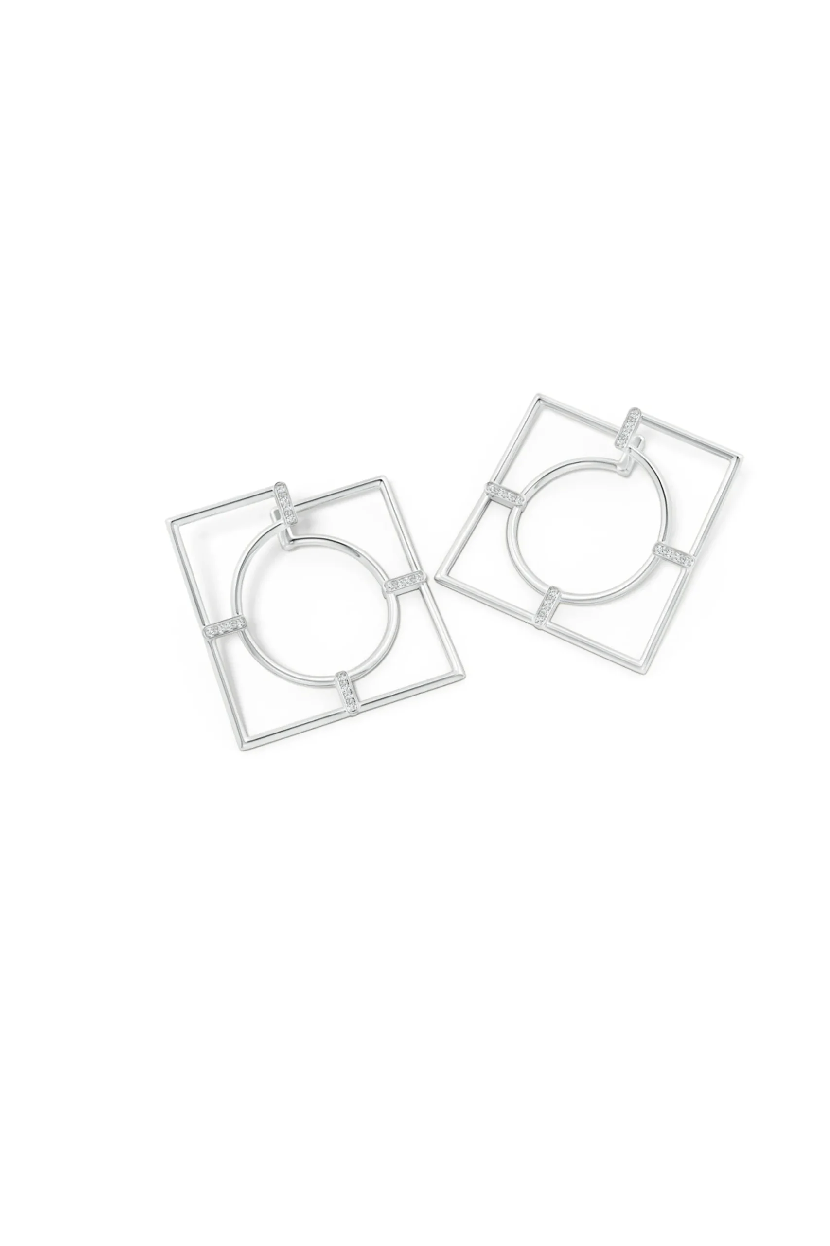 Natori Earrings|Infinity-Infinity 14K Gold Geometric Hoop Earrings