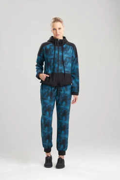 Natori Jackets & Hoodies|Athleisure-Interlocked Full Zip Hoodie