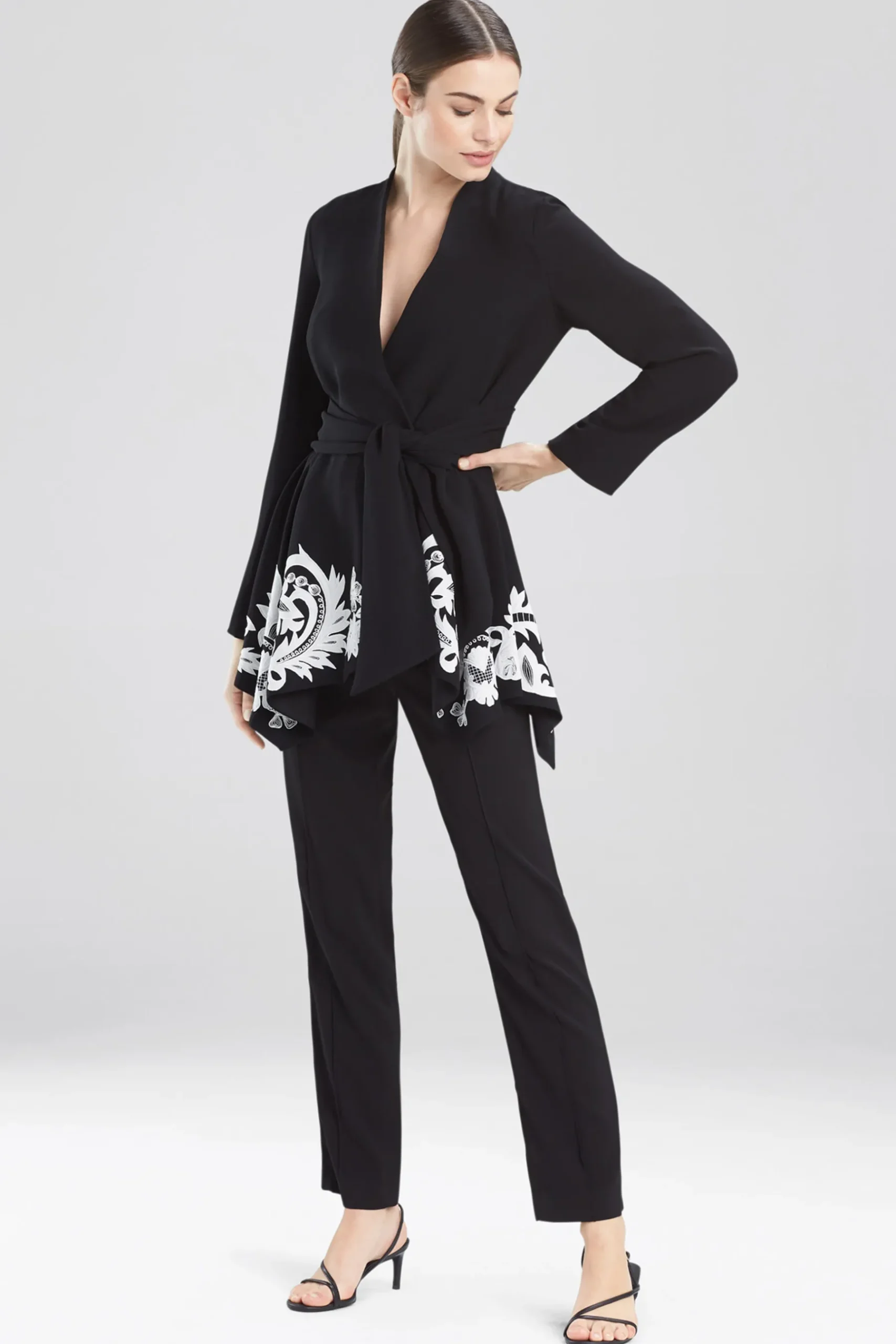 Natori Jackets & Outerwear-Isabella Applique Jacket
