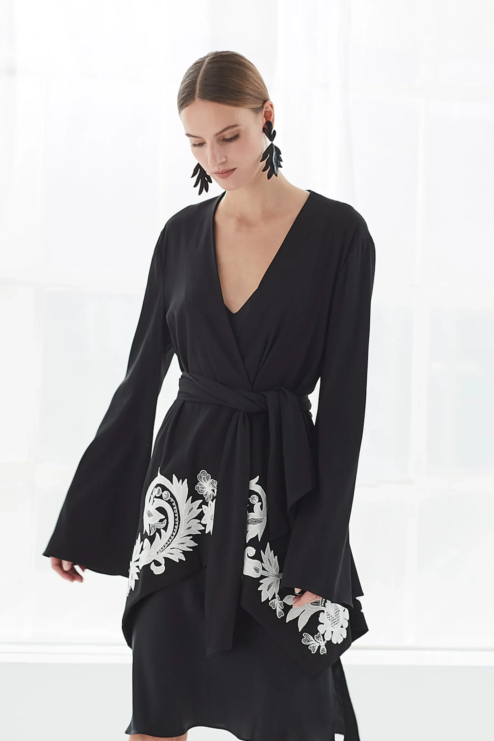 Natori Jackets & Outerwear-Isabella Applique Jacket