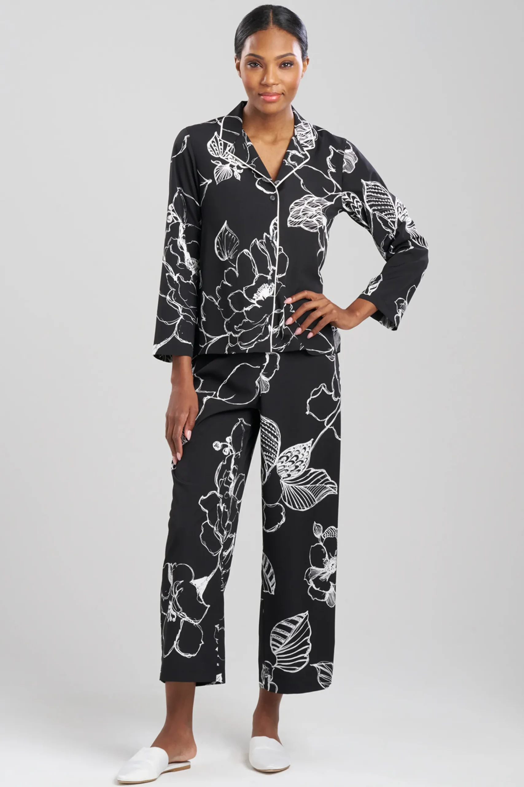 Natori Pajama Sets-Juliette Notch PJ