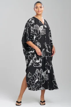 Natori Caftans|Caftan Dresses-Juliette Zip Caftan