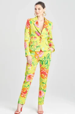 Natori Jackets & Outerwear-Junko Cotton Chino Tailored Blazer Jacket