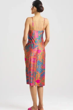 Natori Gowns-Kaleidoscope Satin Gown