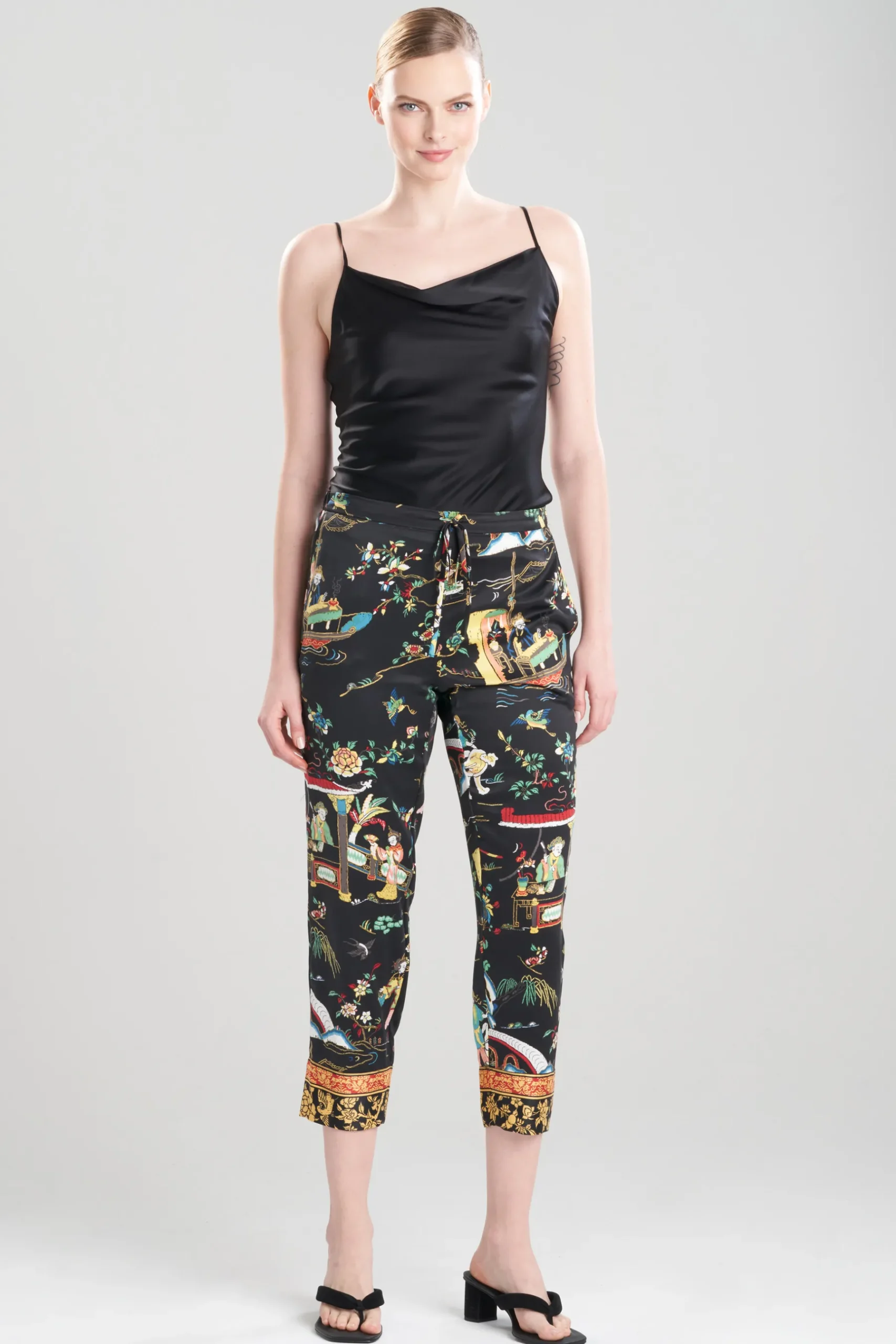 Natori Pajama Bottoms-Kana Charm Pants