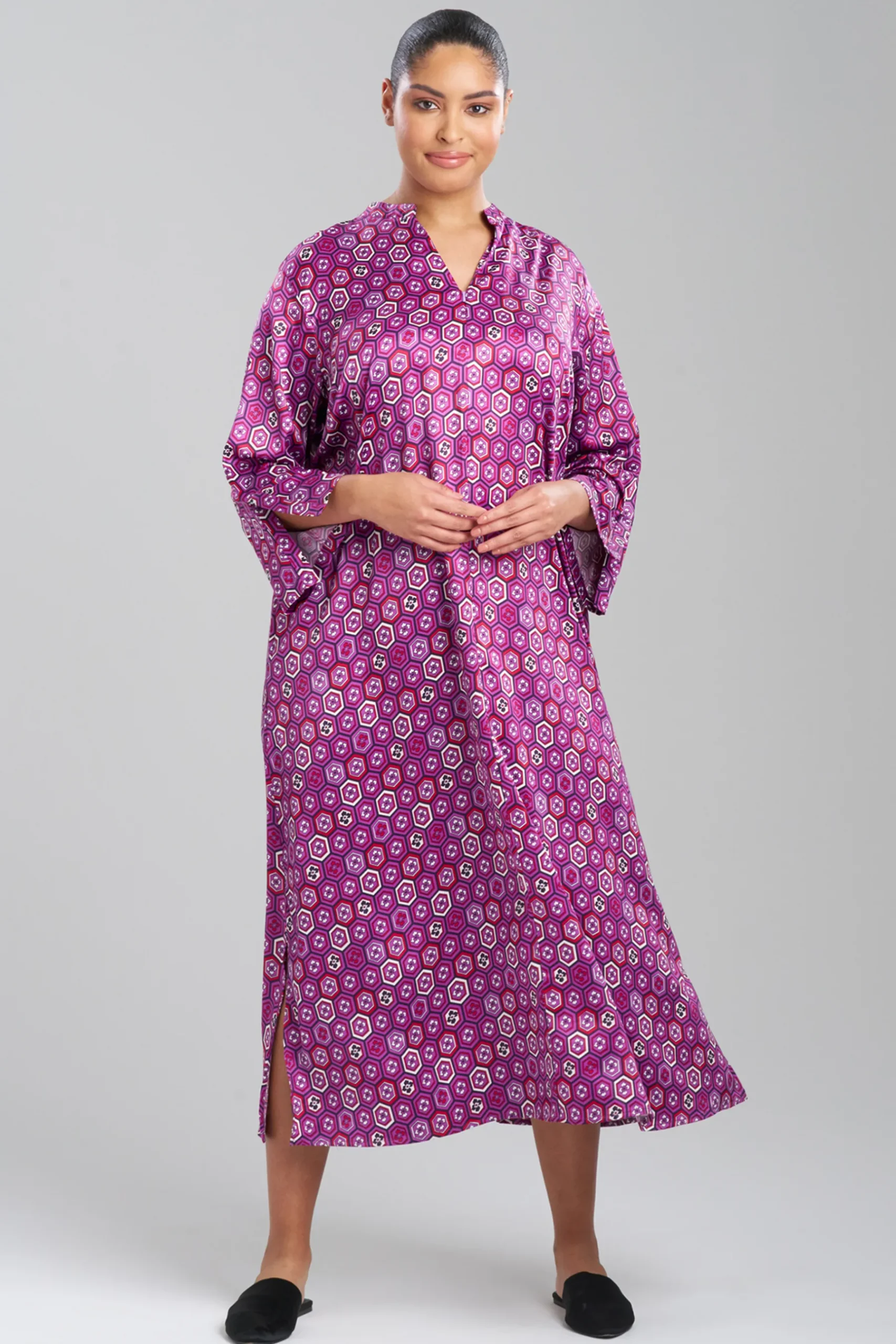 Natori Caftans|Caftan Dresses-Kano Zip Caftan