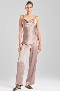 Natori Pajama Tops|Tops, Shirts & Tunics-Key Essentials Cowl Silk Cami