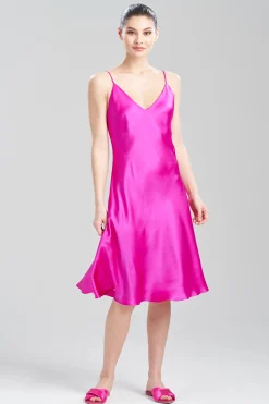 Natori Dresses-Key Essentials Short Silk Slip