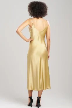Natori Dresses|Gowns-Key Essentials Silk Gown