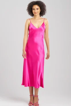 Natori Dresses|Gowns-Key Essentials Silk Gown