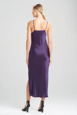 Natori Dresses|Gowns-Key Essentials Silk Gown