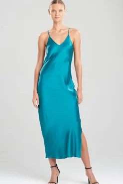 Natori Dresses|Gowns-Key Essentials Silk Gown