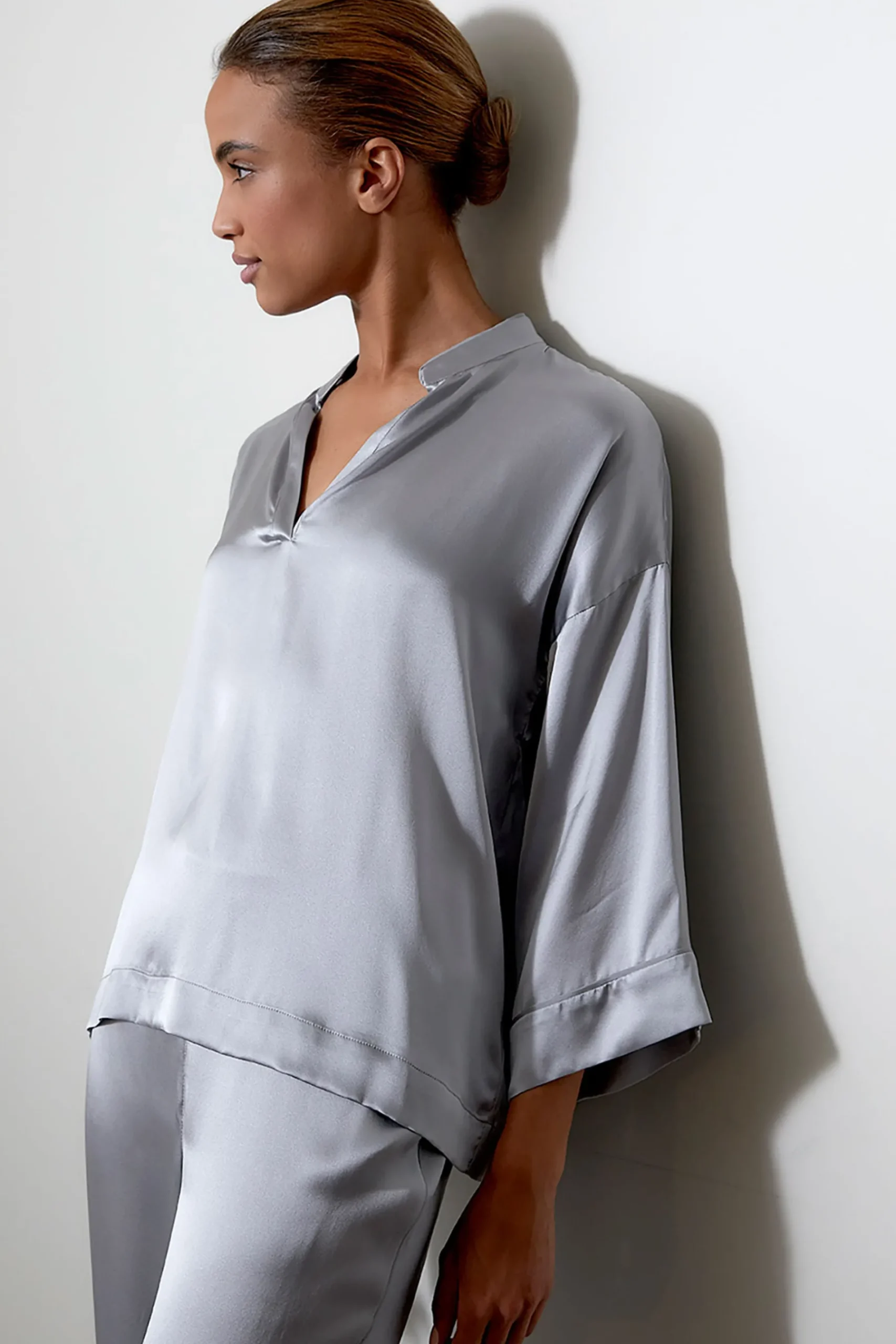 Natori Pajama Sets-Key Essentials Silk PJ