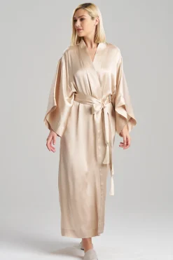 Natori Robes & Kimonos|Bridesmaid Pajamas & Robes-Key Essentials Silk Robe