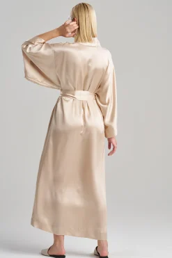 Natori Robes & Kimonos|Bridesmaid Pajamas & Robes-Key Essentials Silk Robe