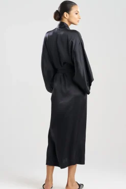 Natori Robes & Kimonos|Bridesmaid Pajamas & Robes-Key Essentials Silk Robe