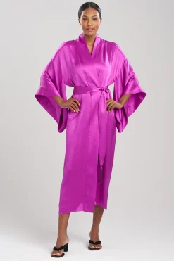 Natori Robes & Kimonos-Key Essentials Silk Tassel Robe