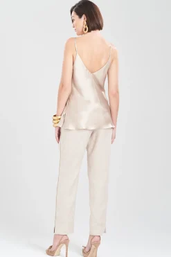 Natori Bustiers & Camis-Key Essentials V-Neck Silk Cami