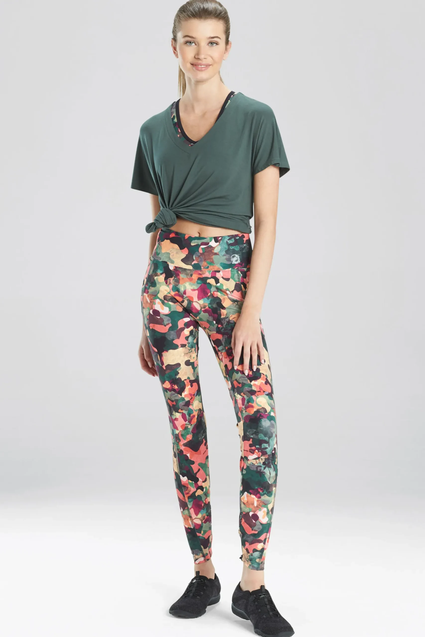 Natori Tops|Athleisure-Layering Elements Dolman T-Shirt Top