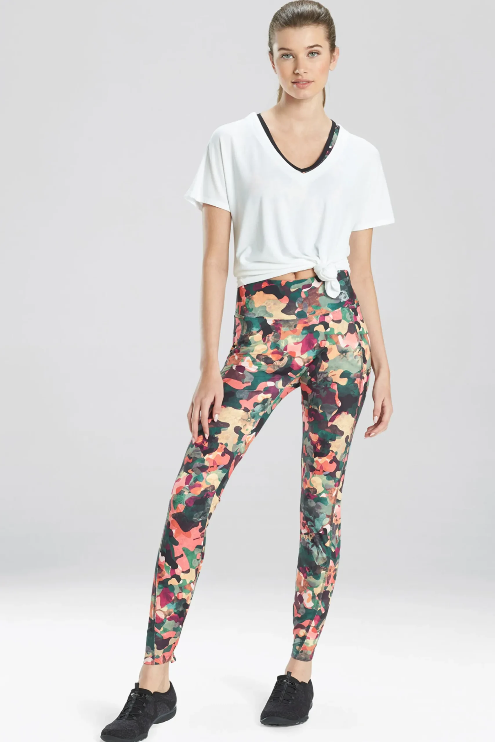 Natori Tops|Athleisure-Layering Elements Dolman T-Shirt Top