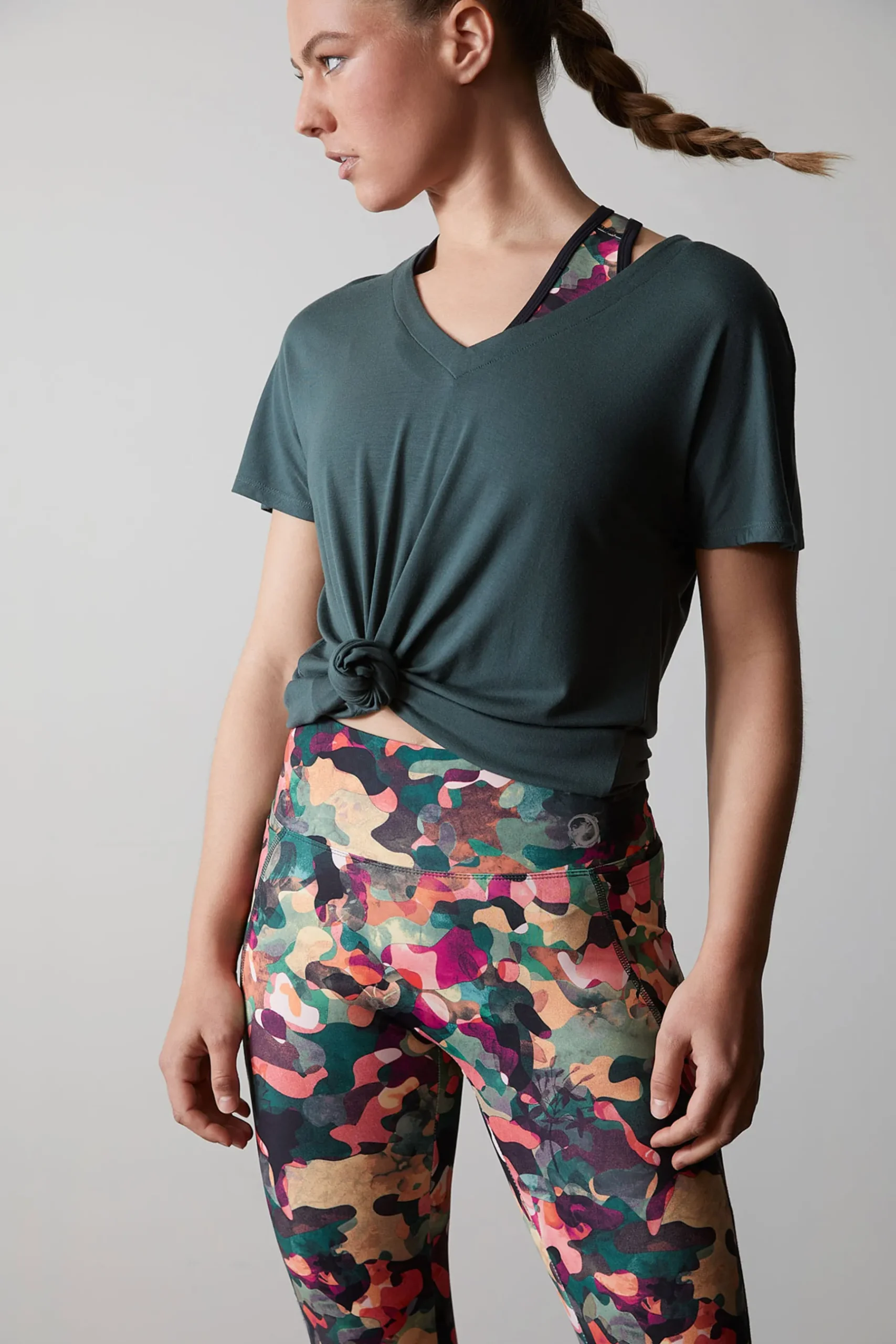 Natori Tops|Athleisure-Layering Elements Dolman T-Shirt Top