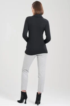 Natori Plus Sizes|Tops, Shirts & Tunics-Layering Jersey Turtleneck Top