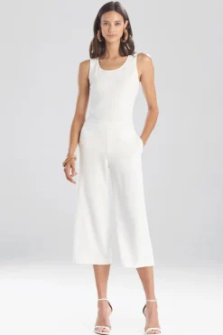 Natori Essentials|Pants, Skirts & Shorts-Light Weight Ponte Crop Pants