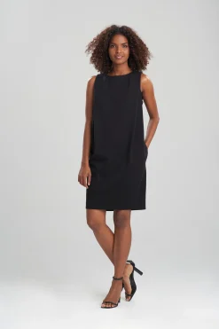 Natori Dresses|Essentials-Light Weight Ponte Pleated Shift Dress