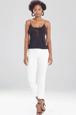 Natori Essentials|Pants, Skirts & Shorts-Light Weight Ponte Slim Pants