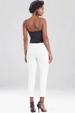 Natori Essentials|Pants, Skirts & Shorts-Light Weight Ponte Slim Pants