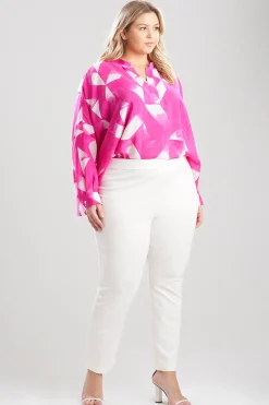 Natori Essentials|Pants, Skirts & Shorts-Light Weight Ponte Slim Pants