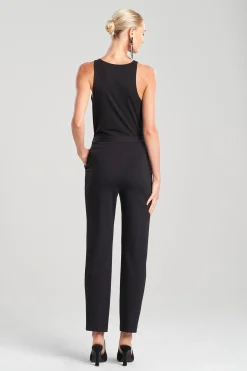 Natori Pants, Skirts & Shorts-Light Weight Ponte Tapered Pants