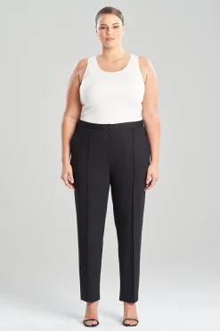 Natori Pants, Skirts & Shorts-Light Weight Ponte Tapered Pants