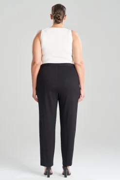 Natori Pants, Skirts & Shorts-Light Weight Ponte Tapered Pants