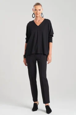 Natori Tops, Shirts & Tunics-Light Weight Ponte V-Neck Tunic