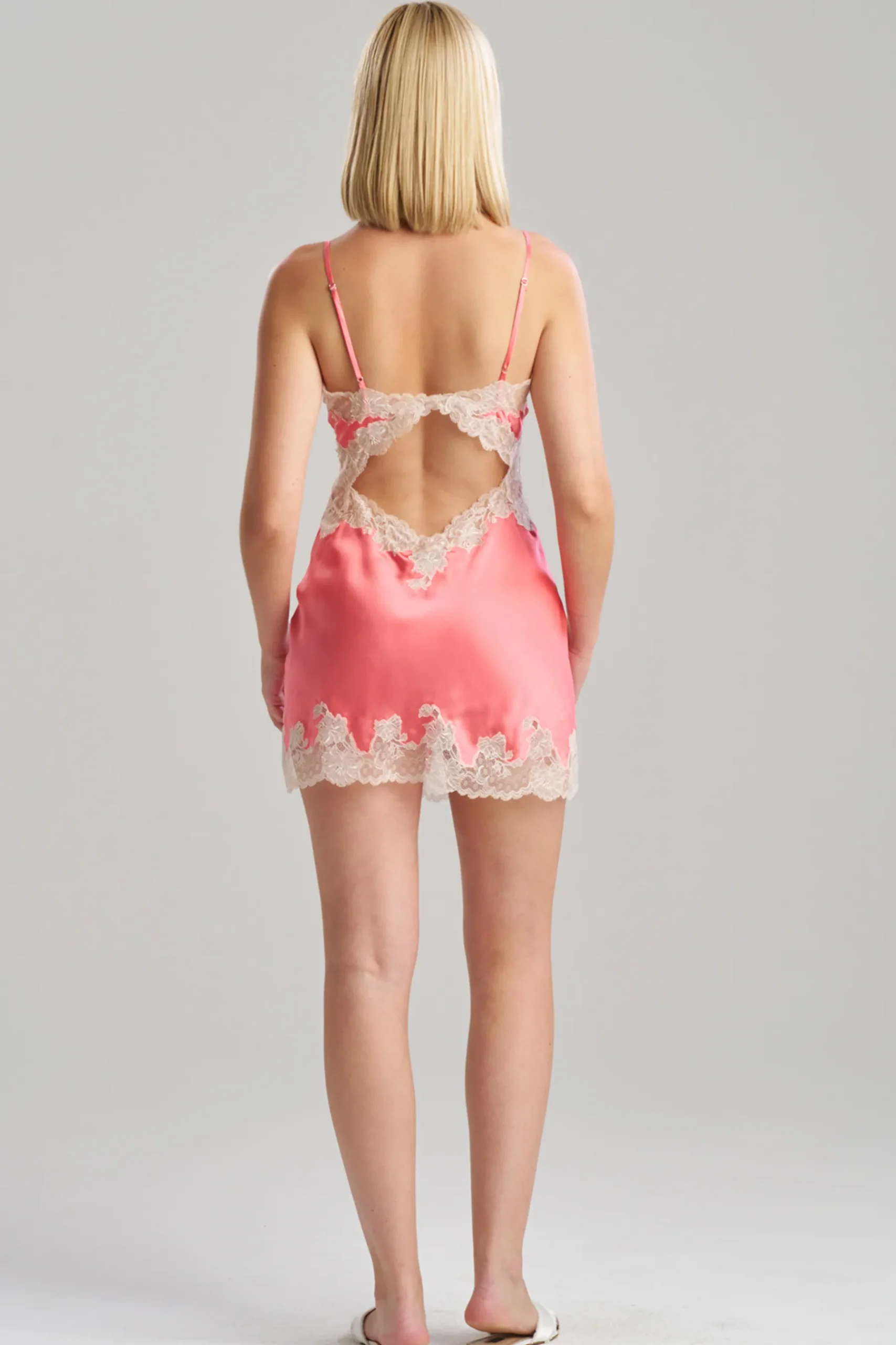 Natori Chemises-Lolita Lace Silk Chemise