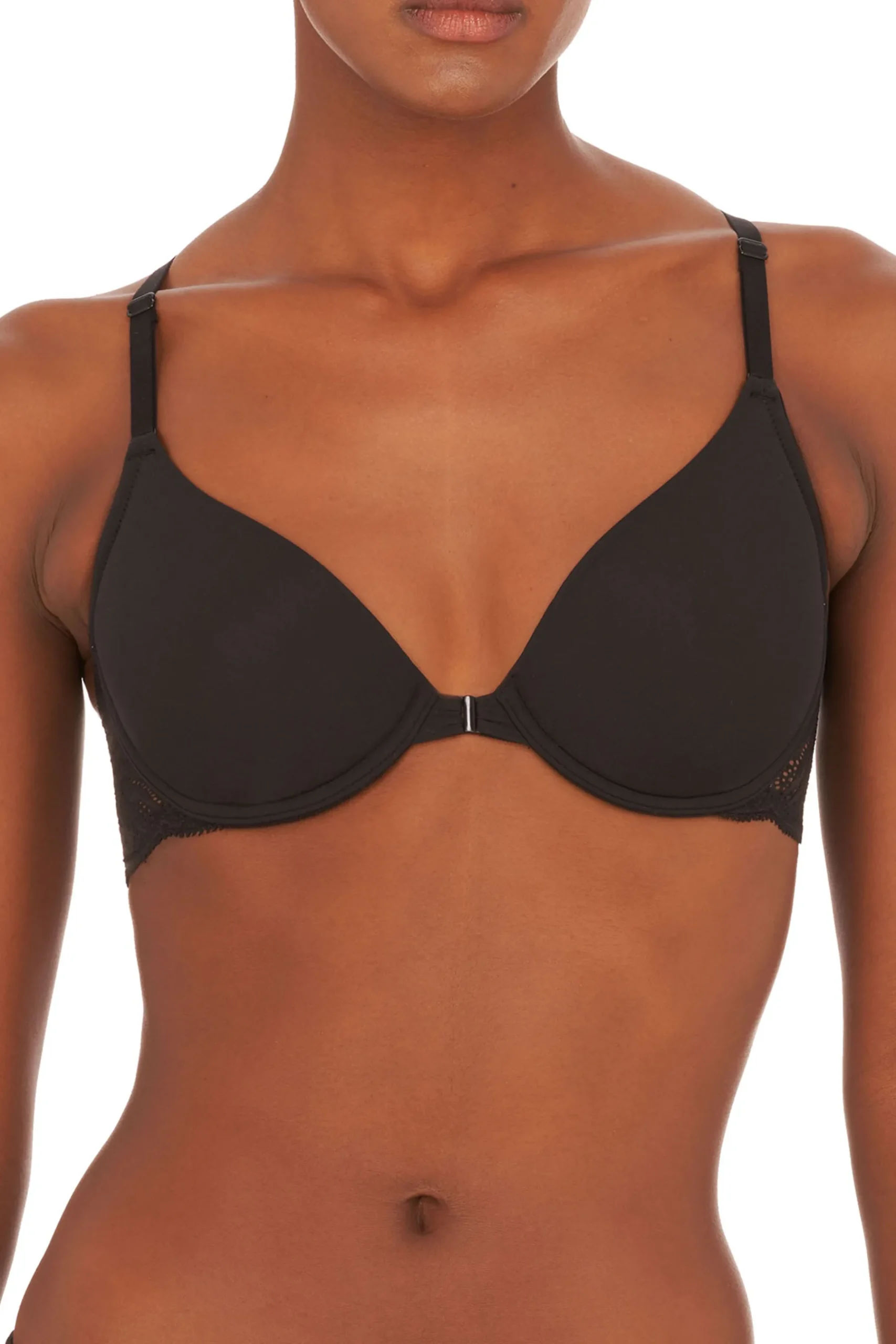 Natori Underwire Bras-Lush Front Close Contour Underwire Bra