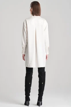 Natori Essentials|Tops, Shirts & Tunics-Luxe Charmeuse Shirt