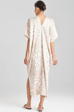 Natori Caftans|Plus Sizes-Luxe Leopard Caftan