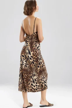 Natori Gowns-Luxe Leopard Gown